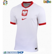 Maglie da calcio Polonia Prima Maglia Europei 2024 Manica Corta